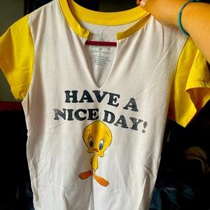 “Have a nice day” Tweety Tee